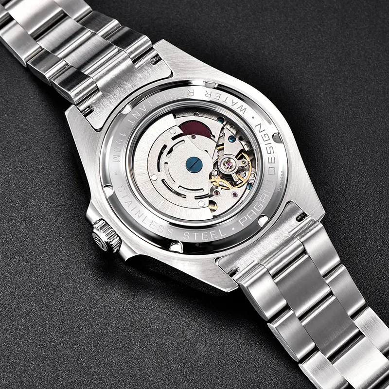 Pagani Design PD-1682 Explorer II GMT Black Dial Men's Watch